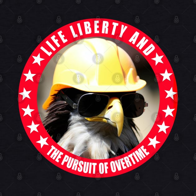 Life Liberty and the Pursuit of Happiness | Eagle Hard Hat by  The best hard hat stickers 